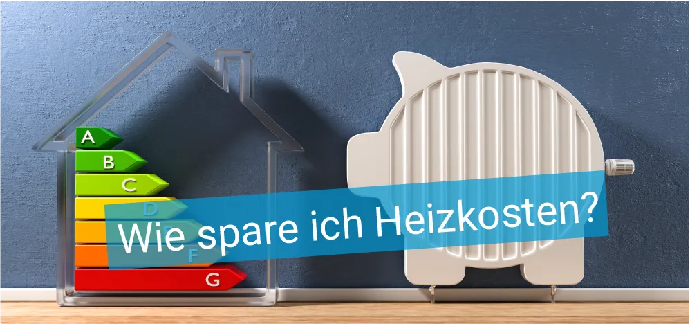 3D Illustration Heizkosten senken Energieeffizeinz