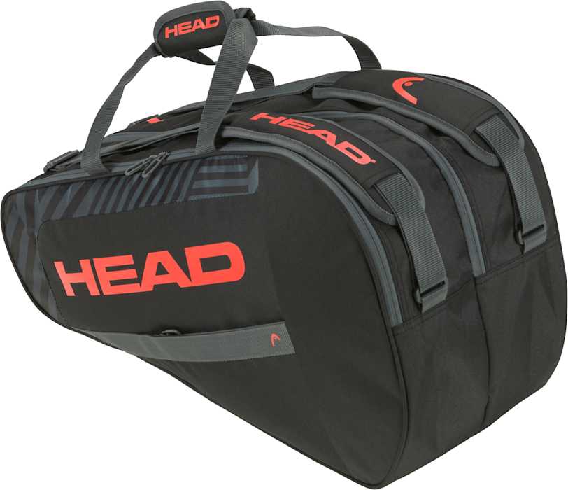 Head Base Bag Black Orange