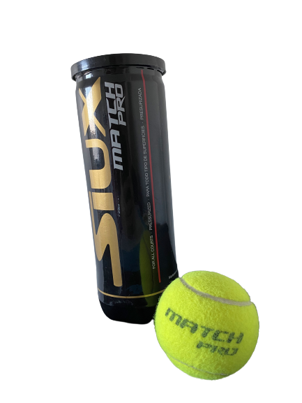 Siux Match Pro Padelbälle | Box Mit 24 Dosen à 3 Bälle (72 Bälle Total) | Wettkampfqualität Für Professionelles Spiel