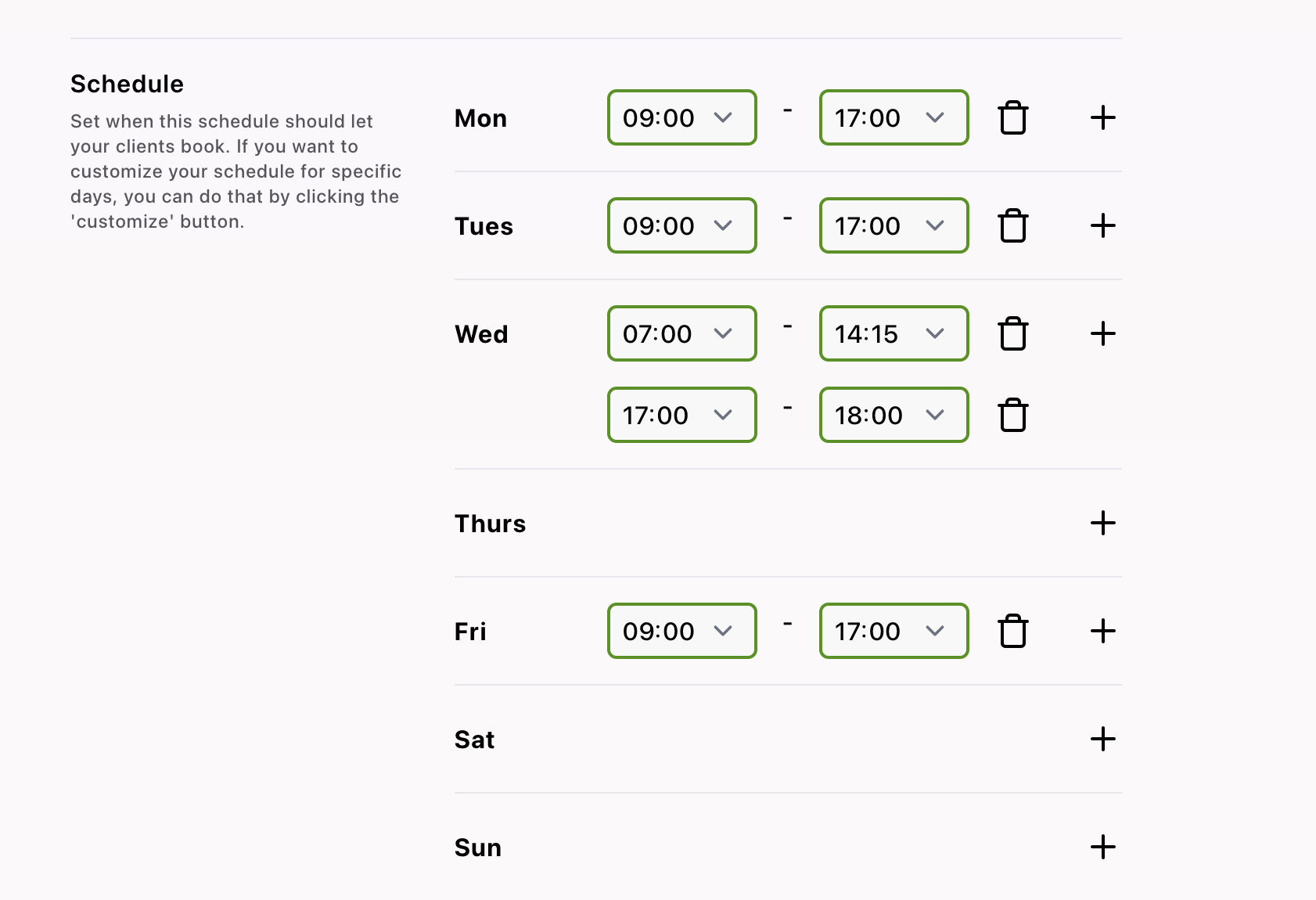An example of some complex UI