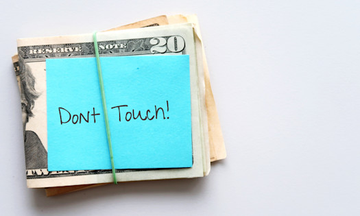"Never Touch Your Emergency Fund"