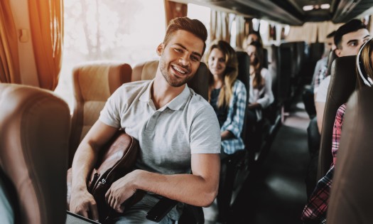 Travel by Bus or Group Transportation