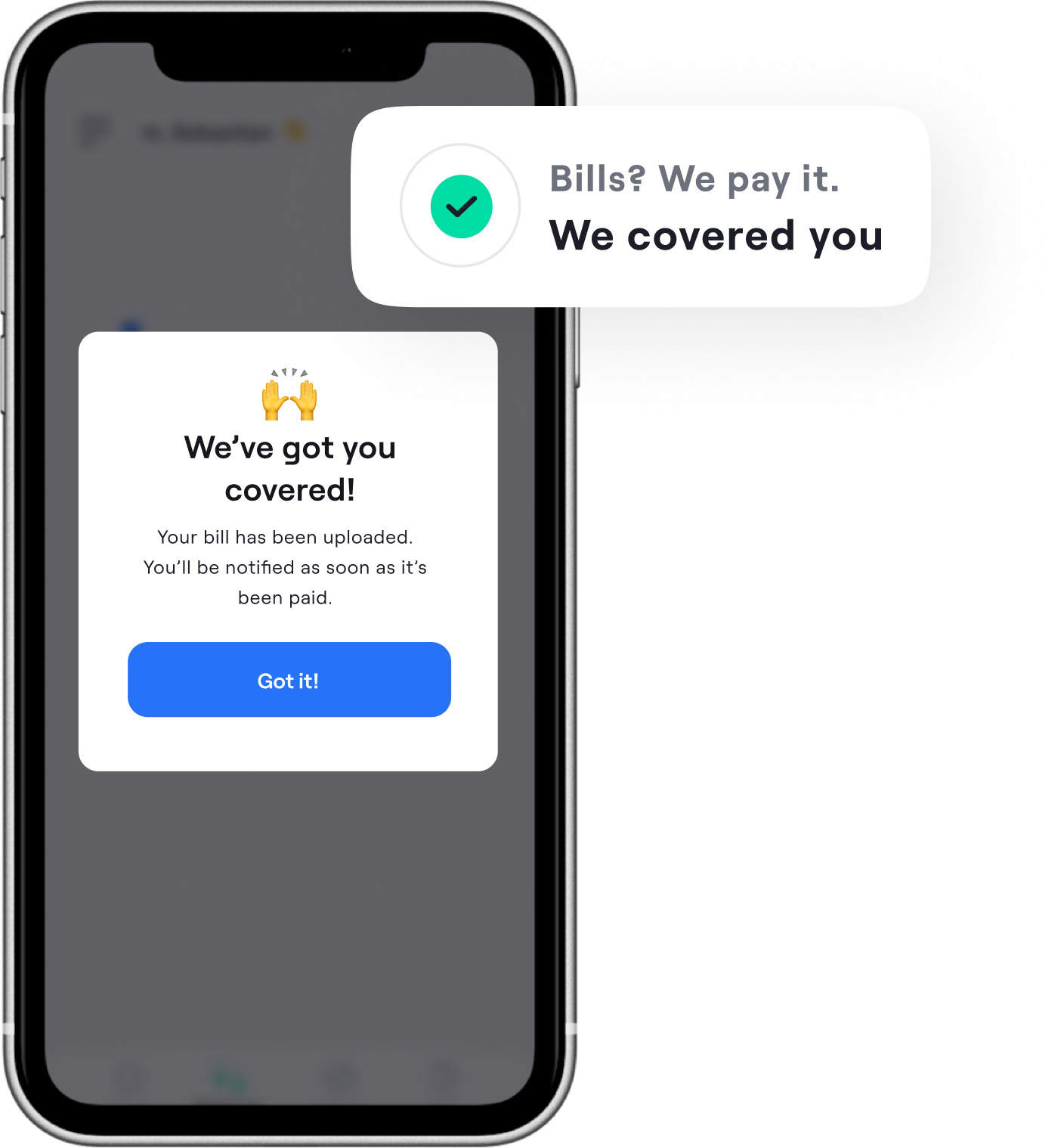 We cover you instantly