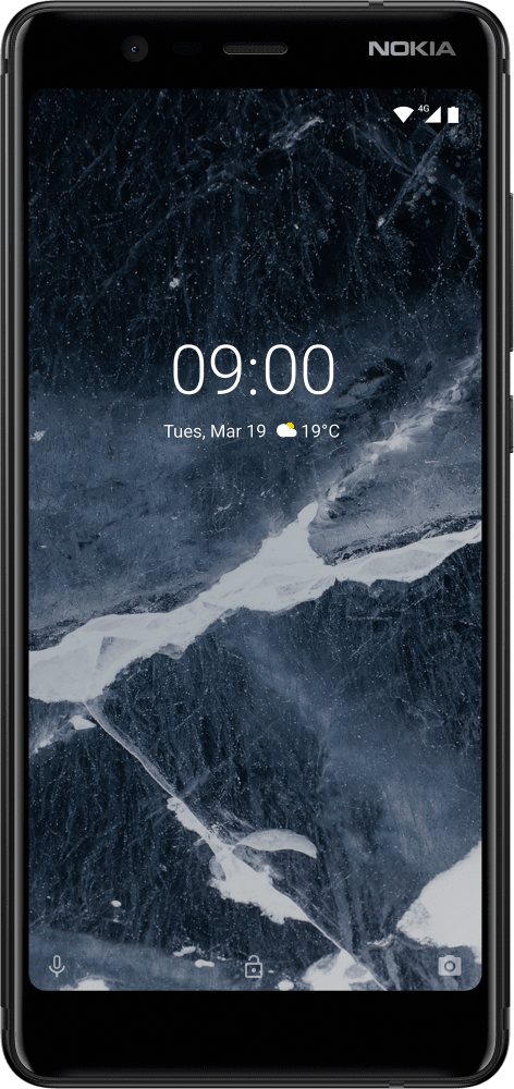 Enlarge Черен Nokia 5.1 from Front