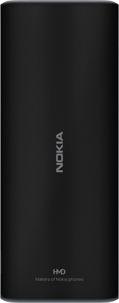 Enlarge أسود Nokia 108 4G (2024) from Back