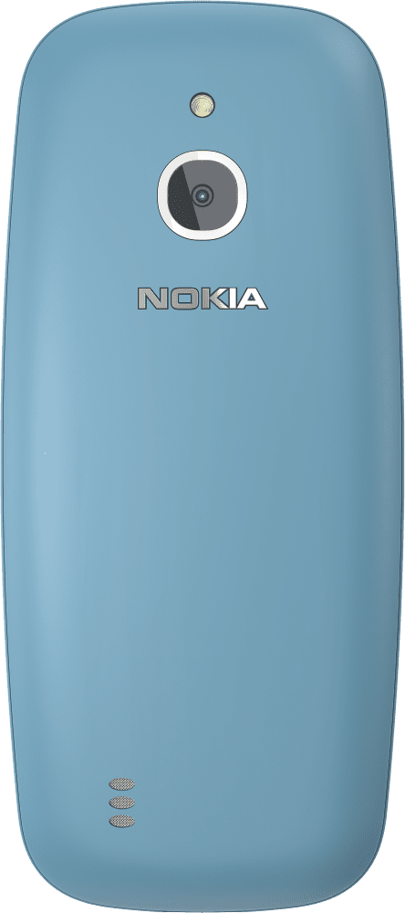Enlarge Azure Nokia 3310 3G from Back