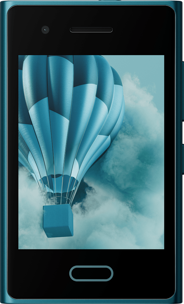 Cyan HMD Touch 4G from Front