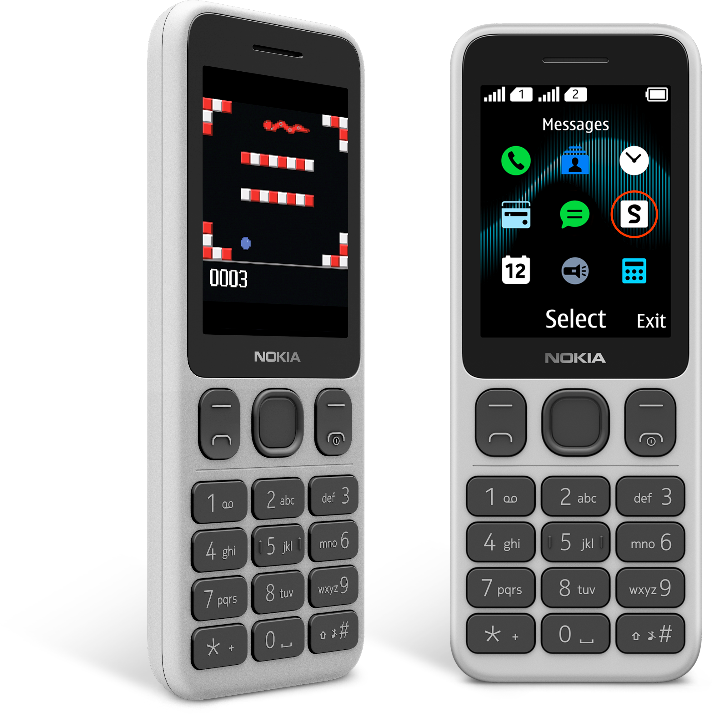 Nokia 125 Mobile Phone With Wireless Fm Radio