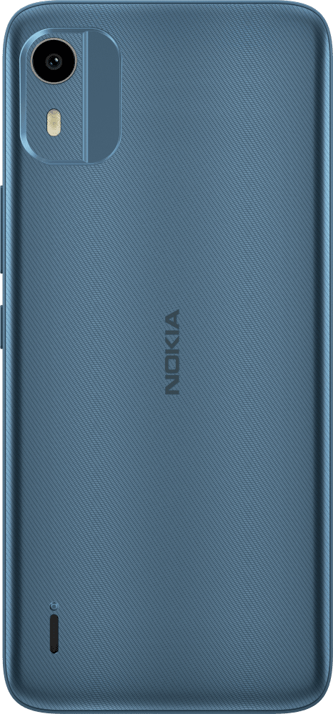 Enlarge Sötét cián Nokia C12 from Back