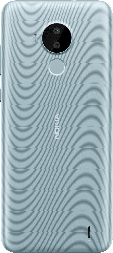 Enlarge White Nokia C30 from Back