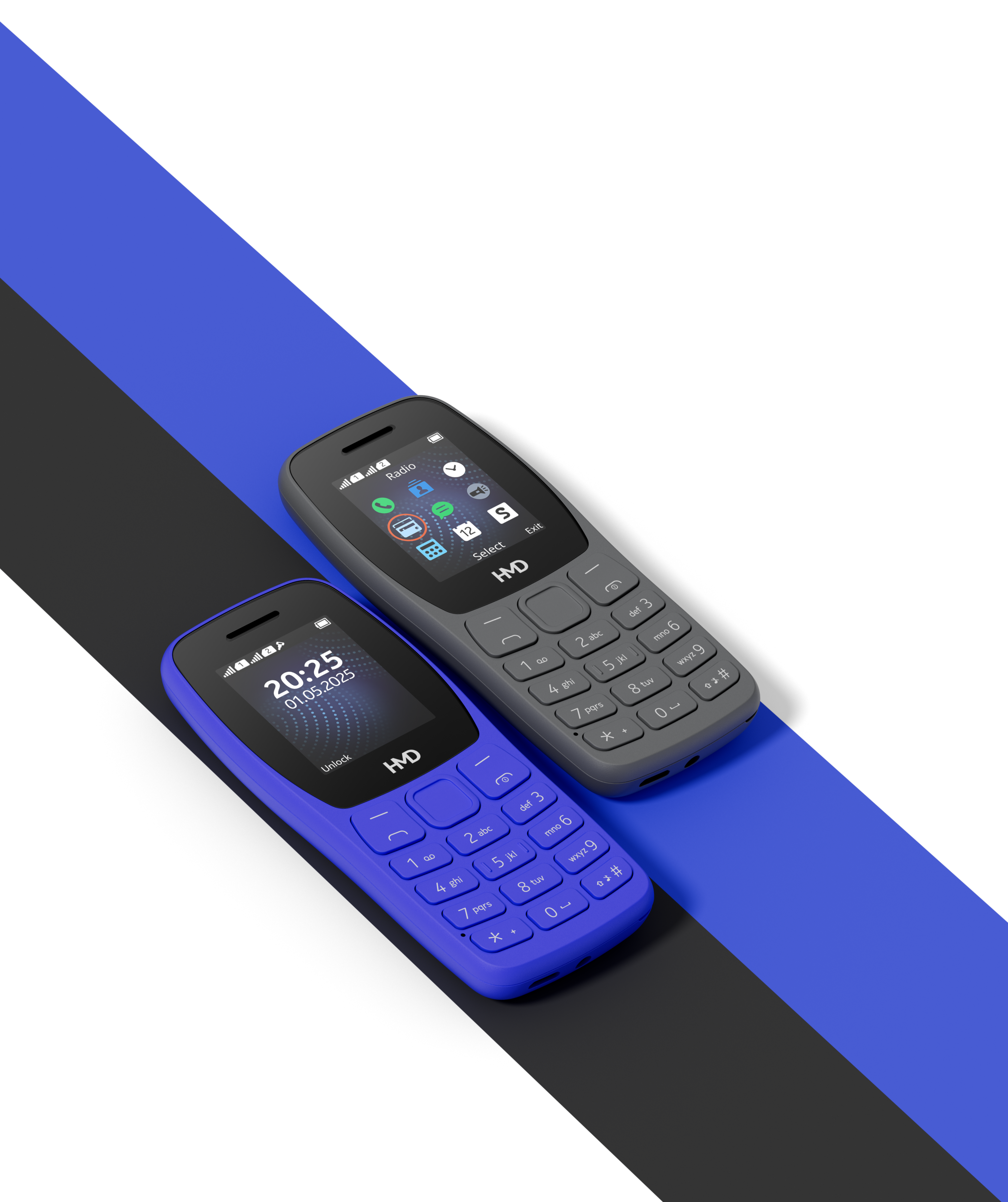 HMD 105 Pure | A modern classic feature phone