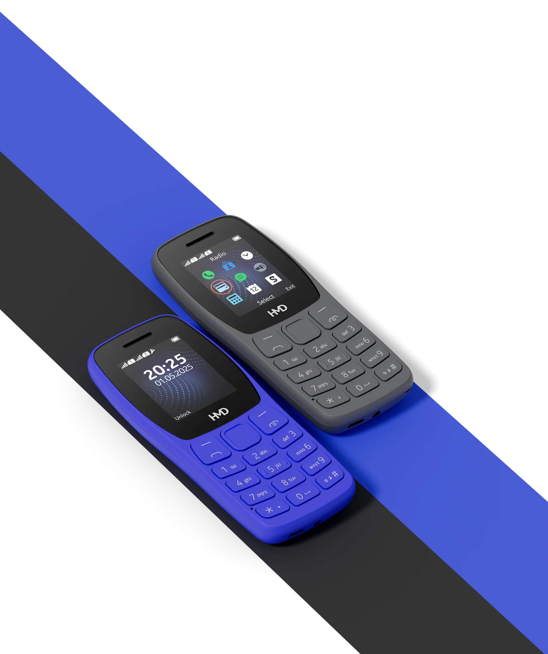 HMD 105 Pure - a refreshed modern classic feature phone