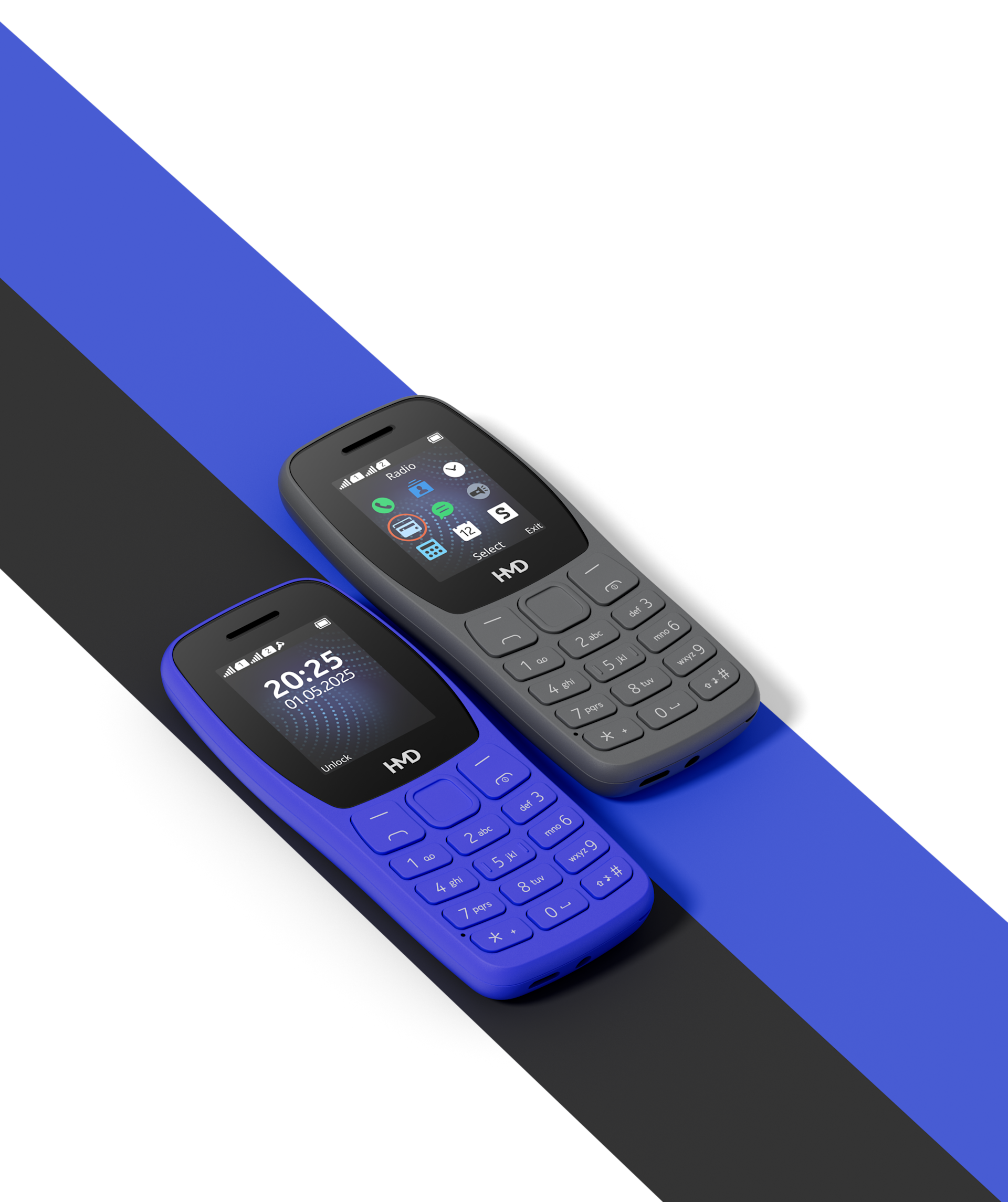 HMD 105 Pure - a refreshed modern classic feature phone