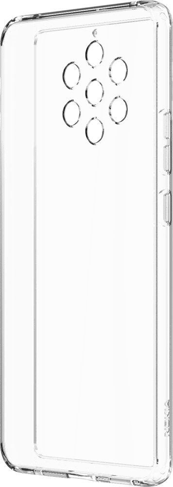 Enlarge Transparent Nokia 9 Premium Clear Case from Back