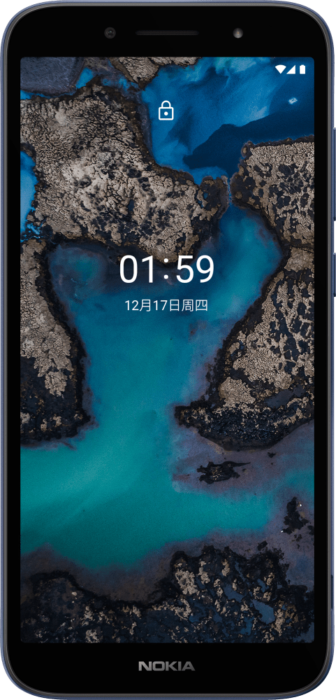Enlarge 藏蓝色 Nokia C1 Plus from Front
