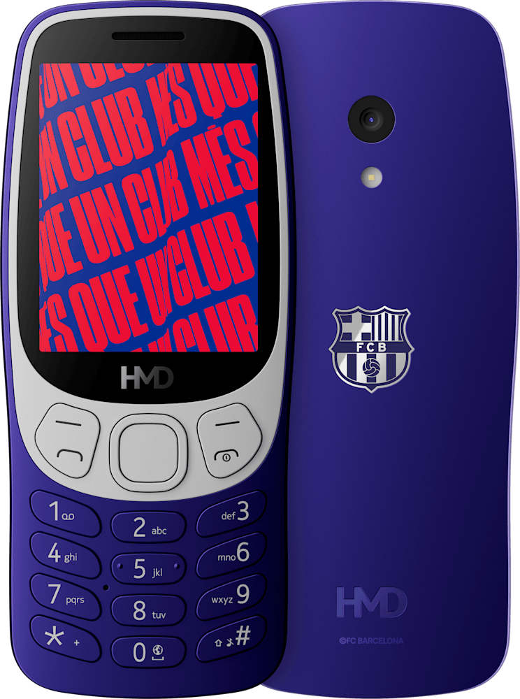 Blau HMD Barça 3210 from Front and Back