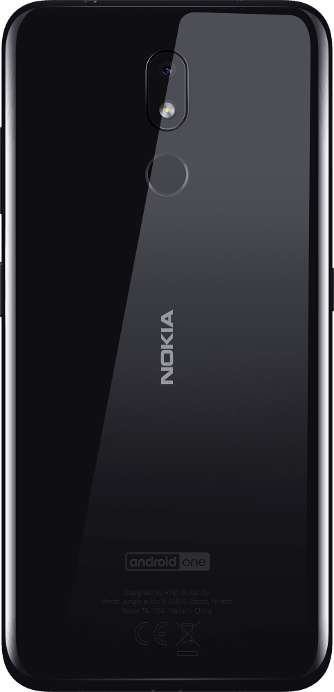 Enlarge Чорний Nokia 3.2 from Back