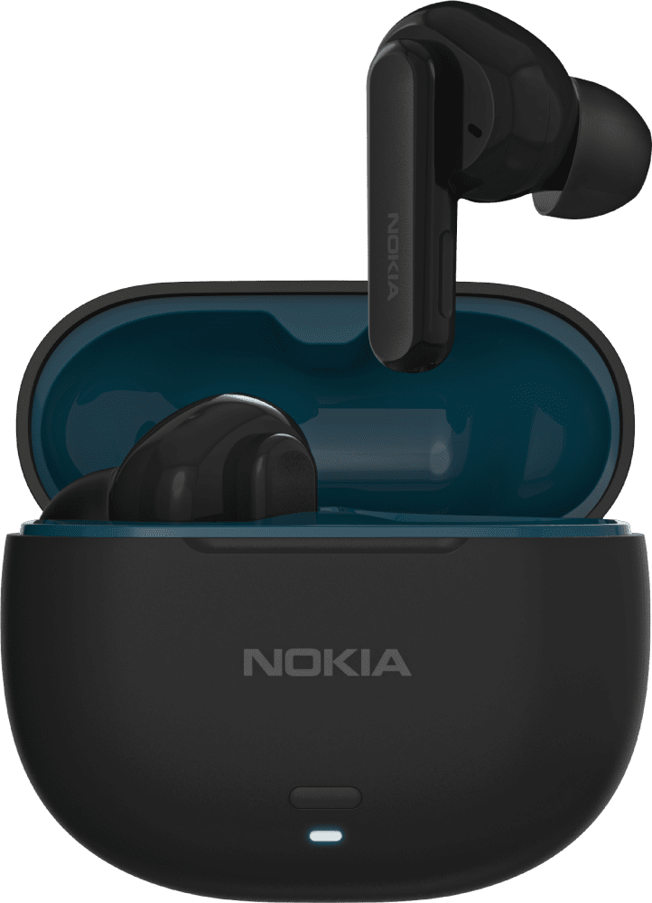 Enlarge Black Nokia Go Earbuds 2 Pro from Front and Back
