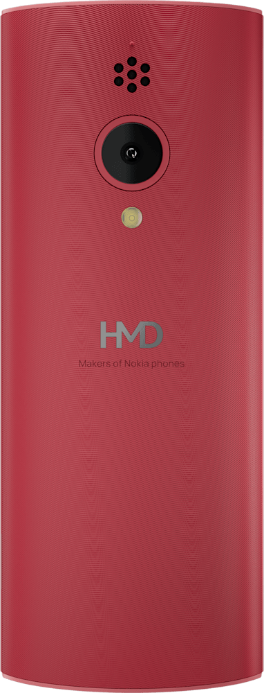 Red Nokia 150 from Back