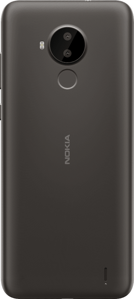 Enlarge Dark Grey Nokia C30 from Back