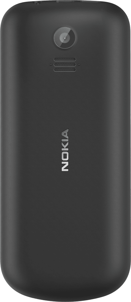 Enlarge Black Nokia 130 from Back