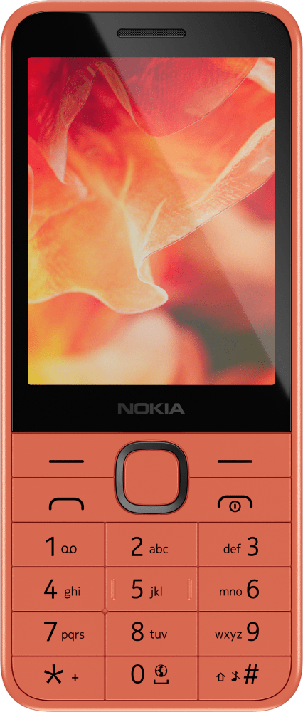 Enlarge Peach Nokia 220 4G (2024) from Front