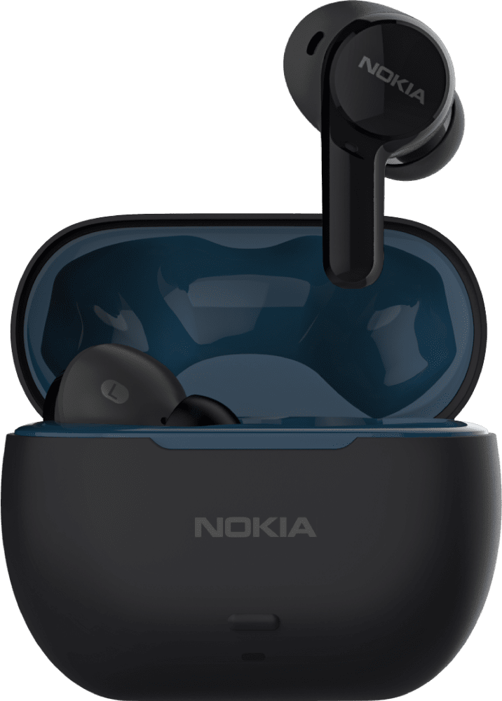 Enlarge Black blue Nokia Clarity Earbuds Pro   from Front and Back
