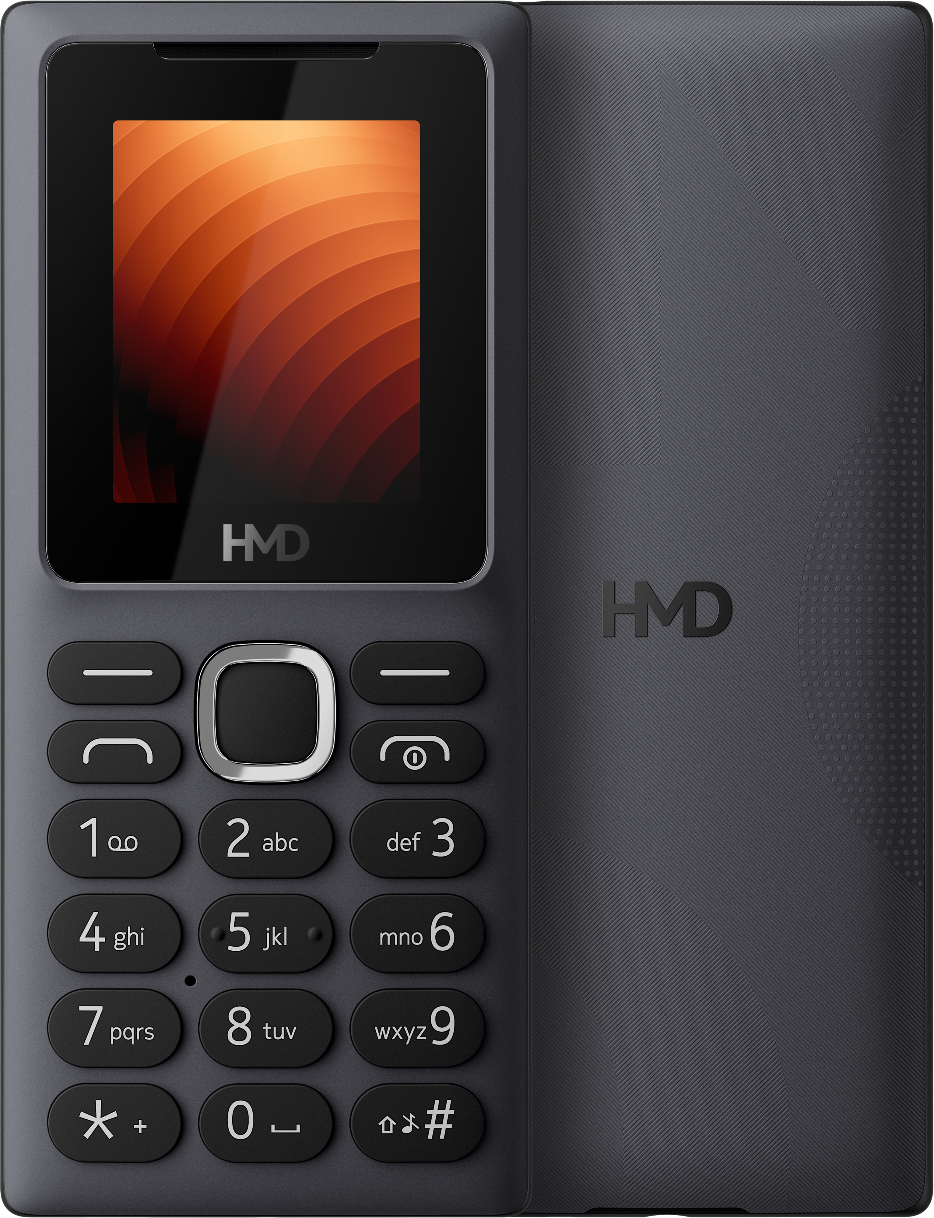 Grey HMD 100 from Front and Back