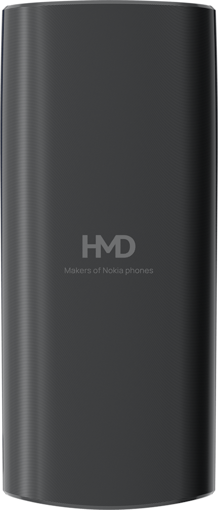 Charcoal Nokia 106 (2023) from Back