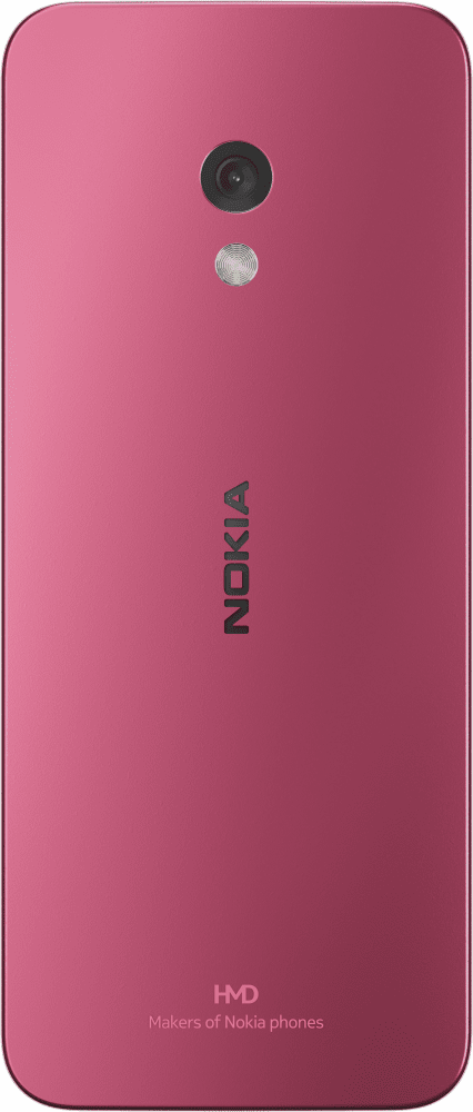Ingrandisci Pink Nokia 225 4G (2024) da Indietro