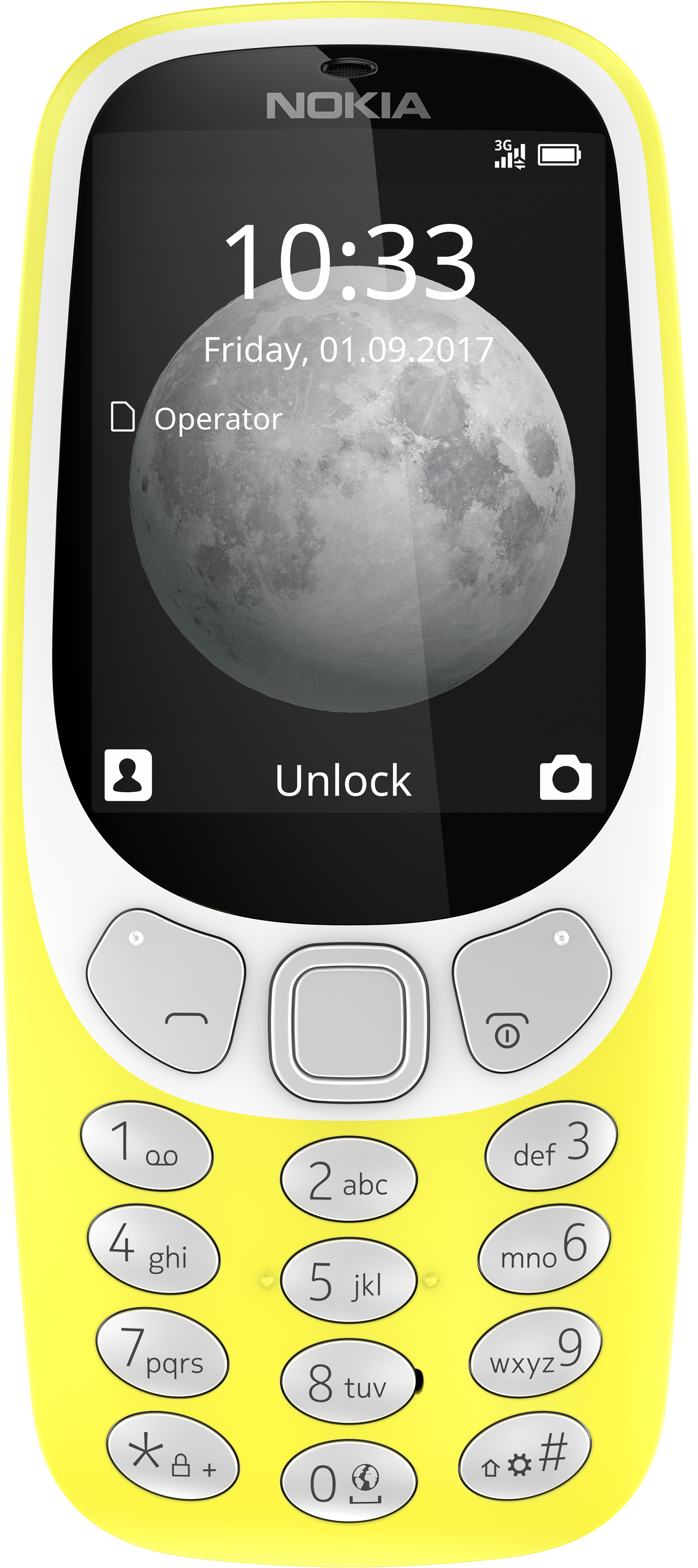  NOKIA 3310 3G - Unlocked Single SIM Feature Phone  (AT&T/T-Mobile/MetroPCS/Cricket/Mint) - 2.4 Inch Screen - Charcoal : Cell  Phones & Accessories