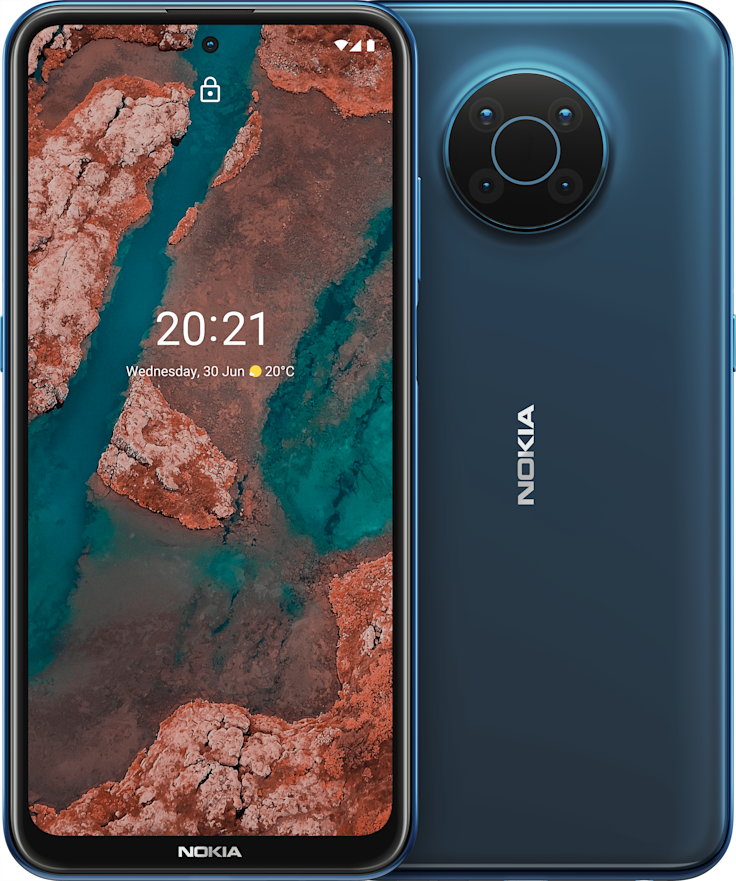 Durable Nokia X20 with Dual Sight multi-cam and 5G.