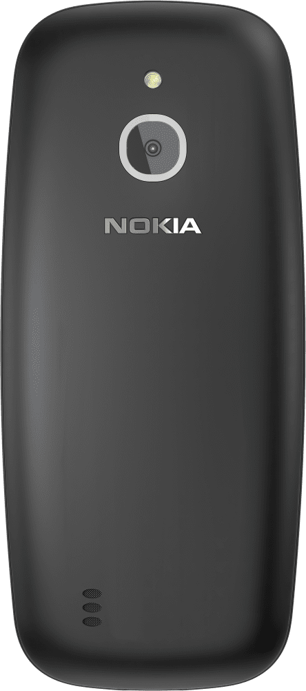 Enlarge Charcoal Nokia 3310 3G from Back