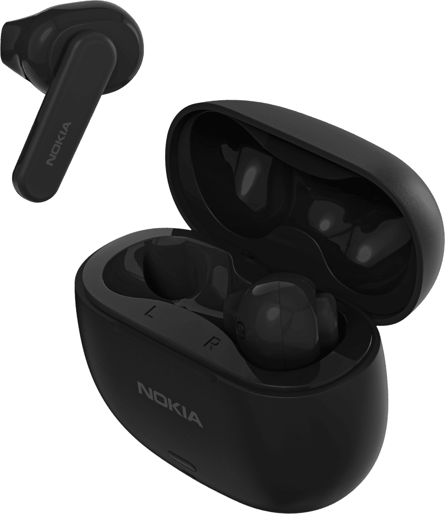 Enlarge Black Nokia Go Earbuds 2 + from Front