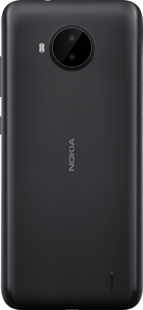 Enlarge Grey Nokia C20 Plus from Back