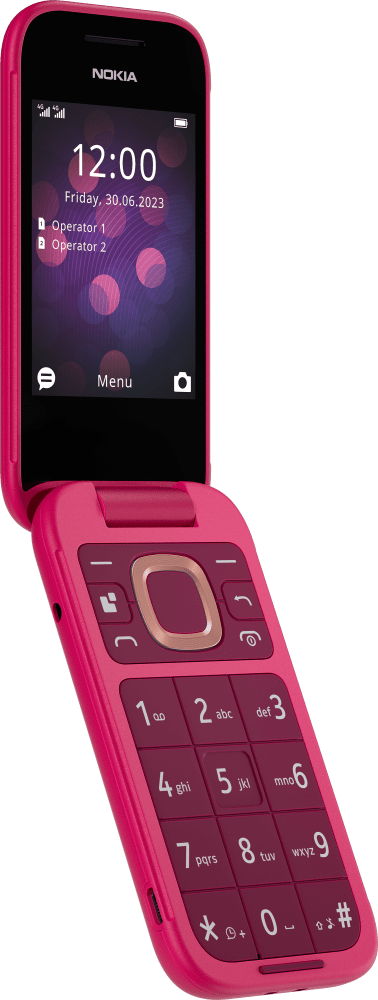Enlarge Pop Pink Nokia 2660 Flip from 
