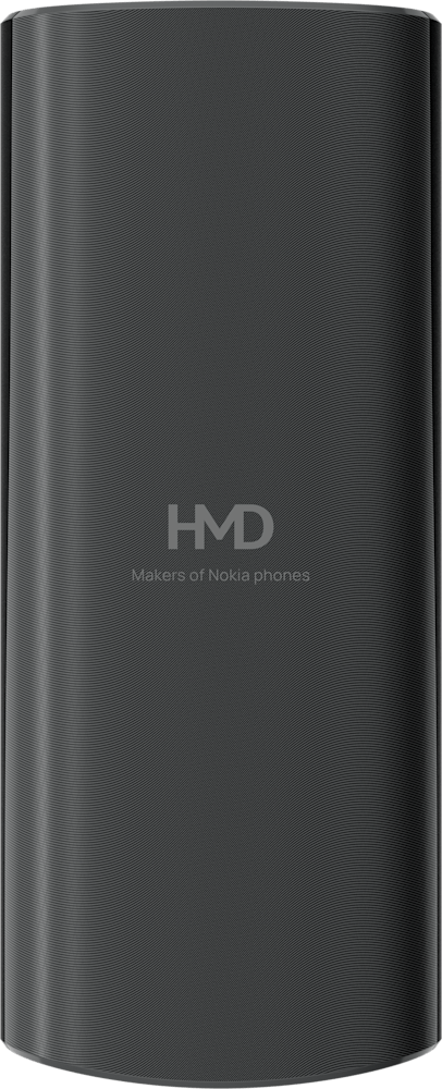 Charcoal Nokia 105 4G 2nd Edition from Back