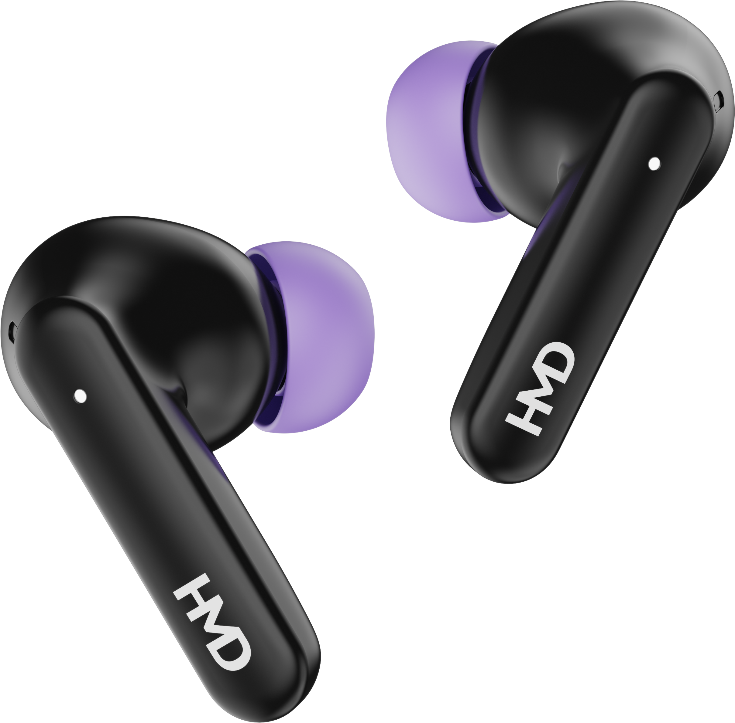 أسود HMD DUB P70  from Front