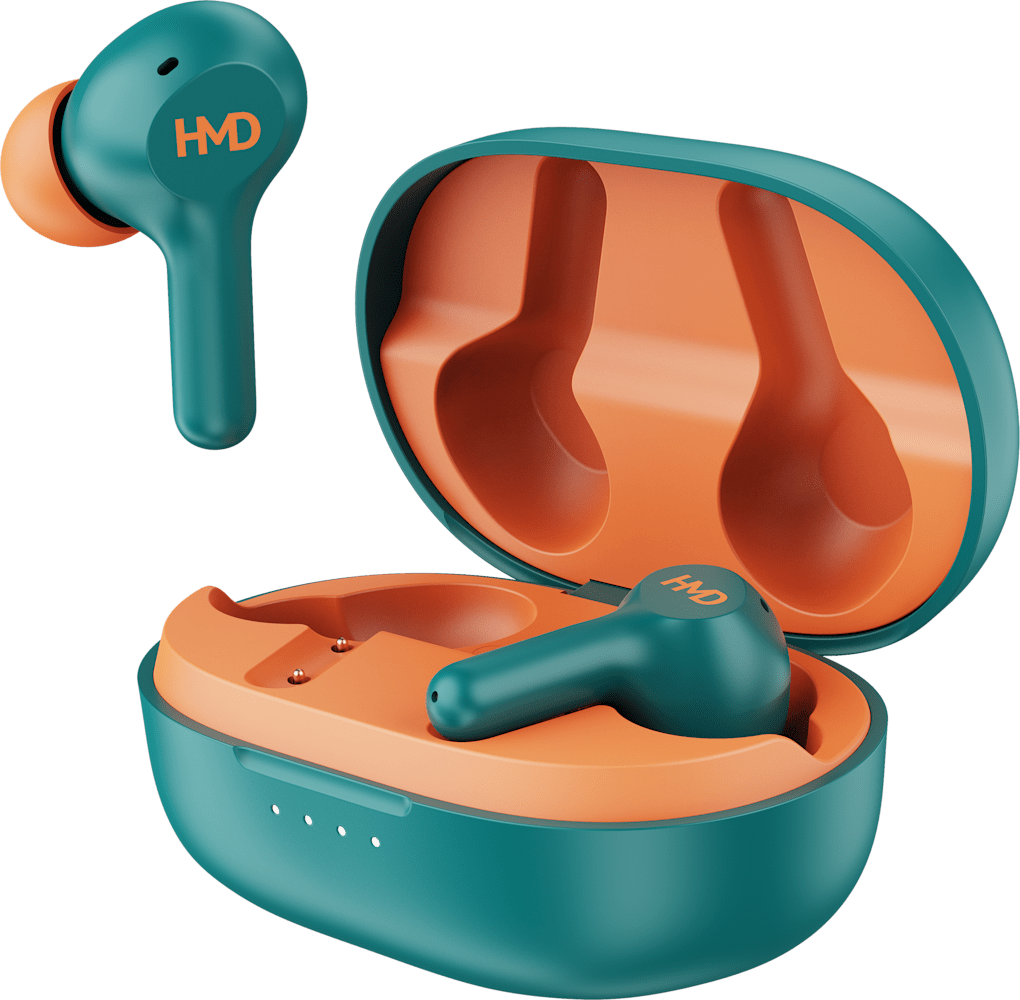 Синій HMD DUB P50 from Front and Back