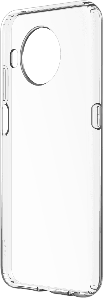 Vergroot Transparent Nokia X10 and Nokia X20 Clear Case van Achterzijde