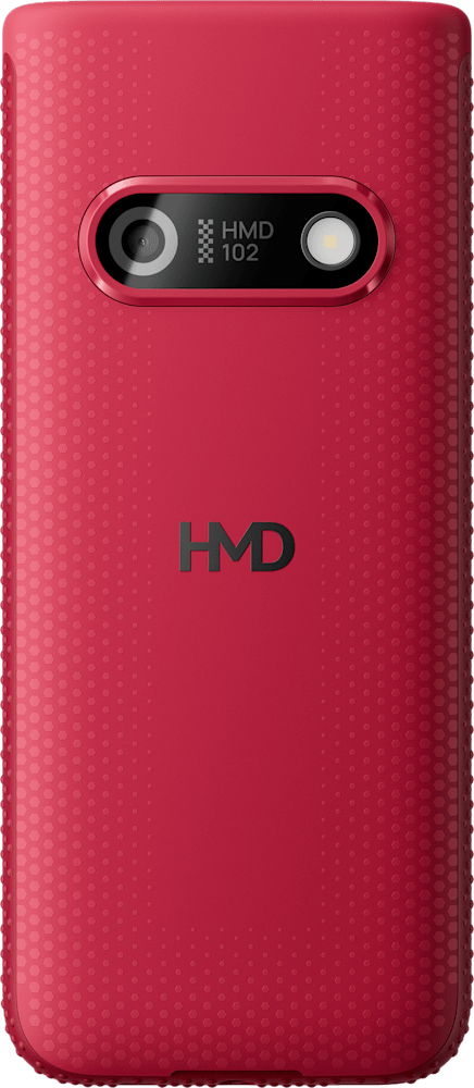 Red HMD 102 from Back