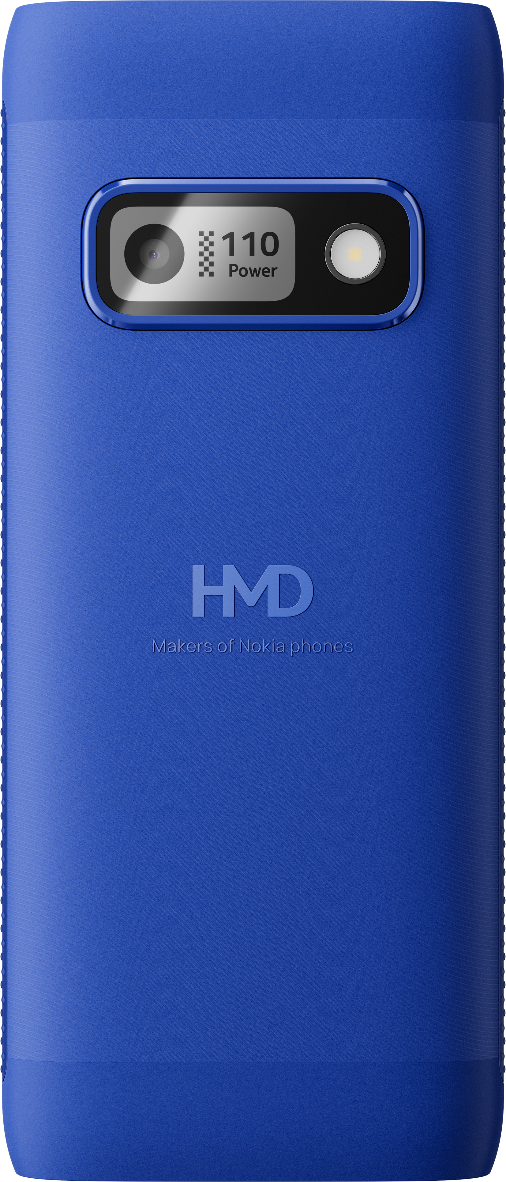 Blue Nokia 110 Power from Back