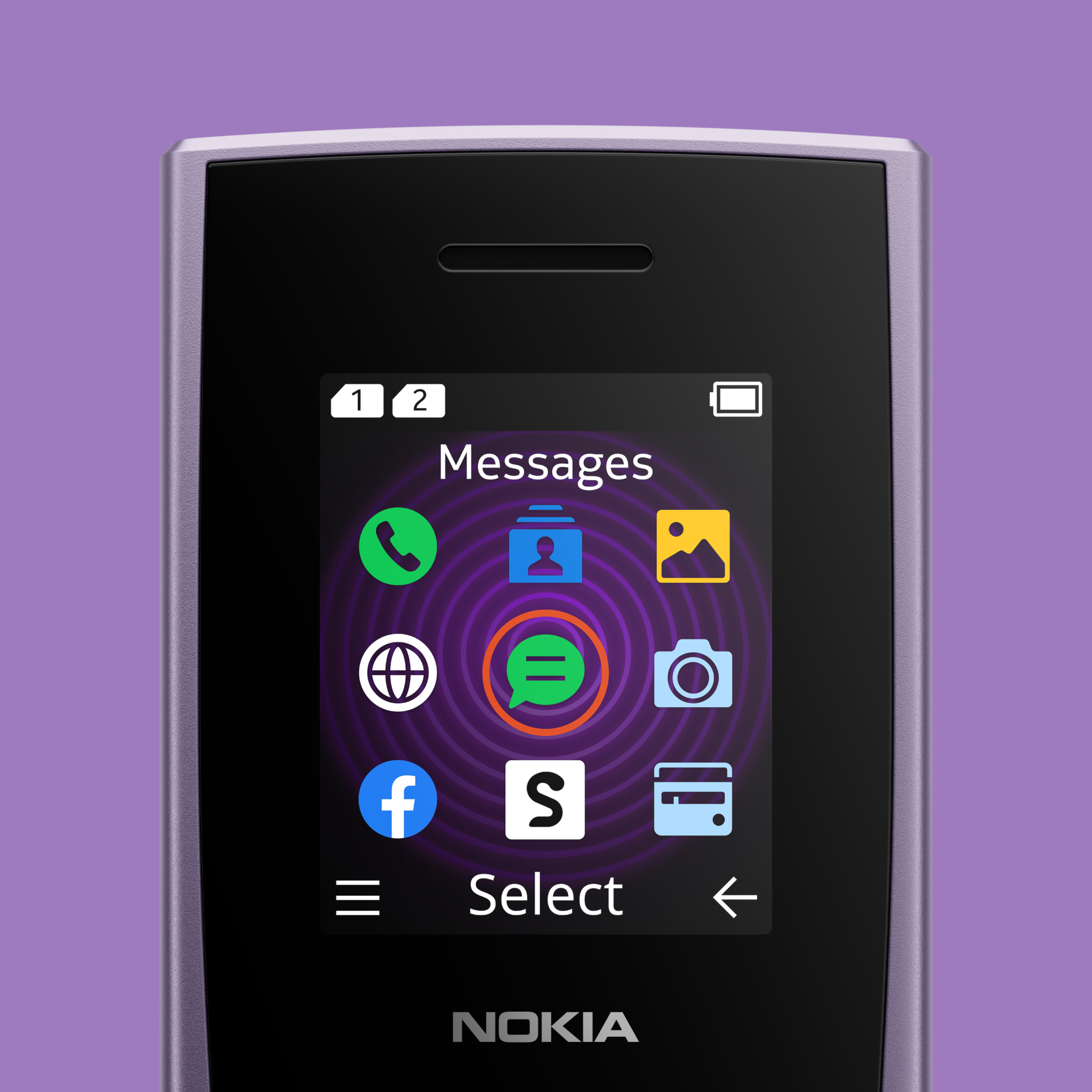 Buy Nokia 110 4G dual sim purple,feature phone Online at Best Prices in  India - JioMart.
