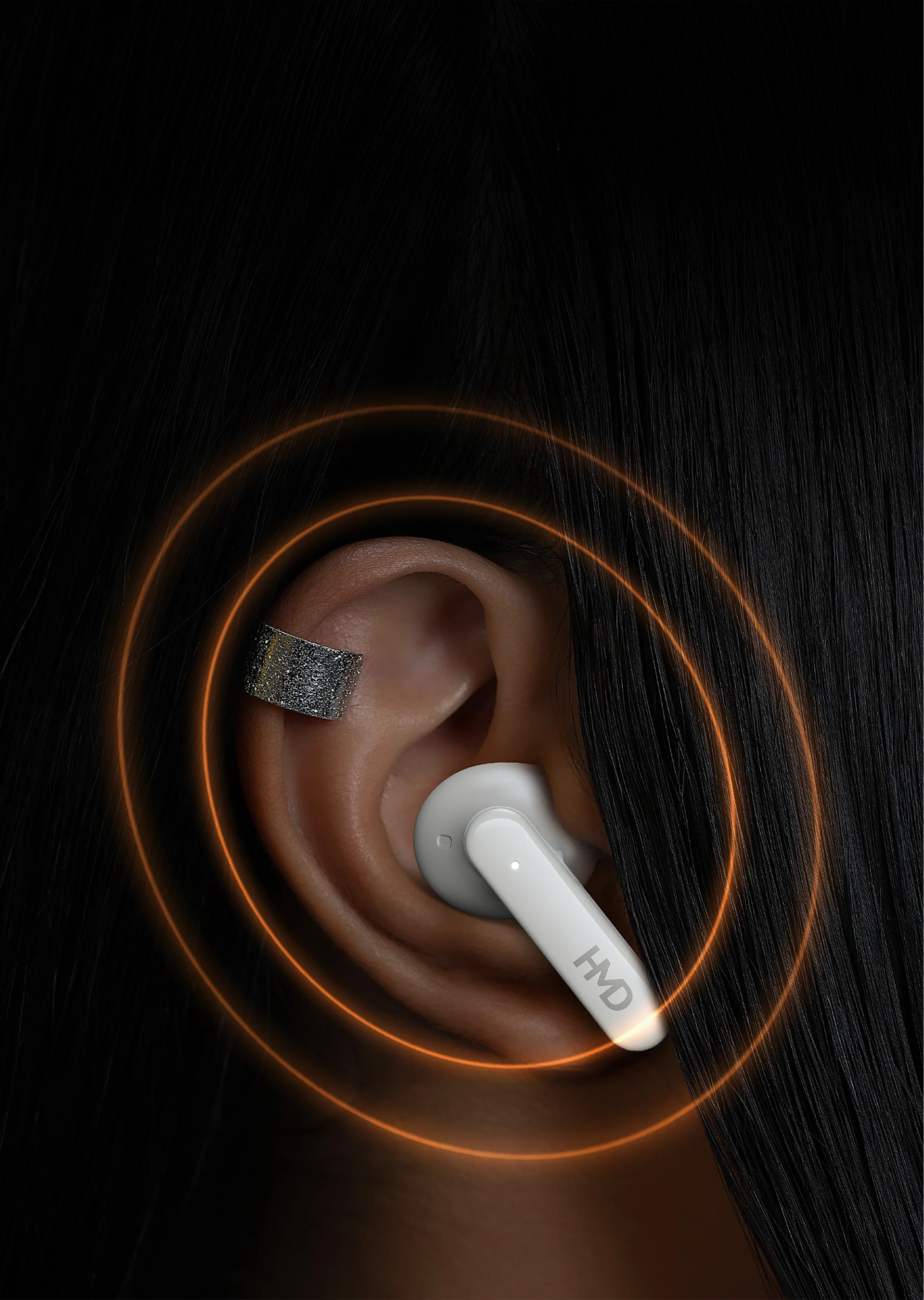 Wireless earbuds with Integrated Voice Assistant