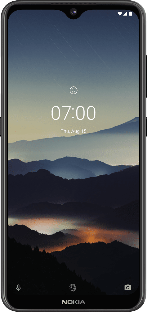 Enlarge Charcoal Nokia 7.2 from Front