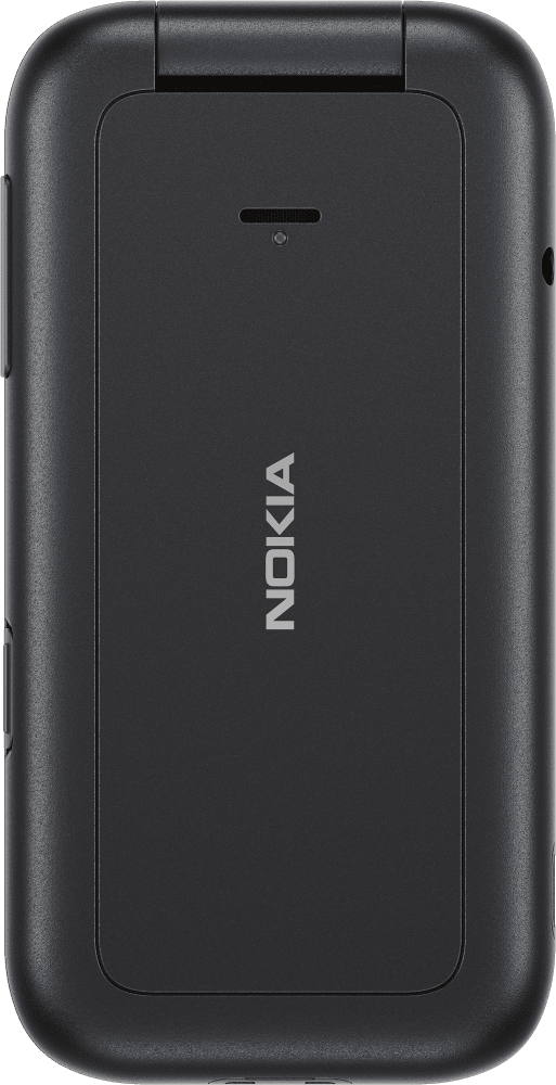 Enlarge Black Nokia 2660 Flip from Back