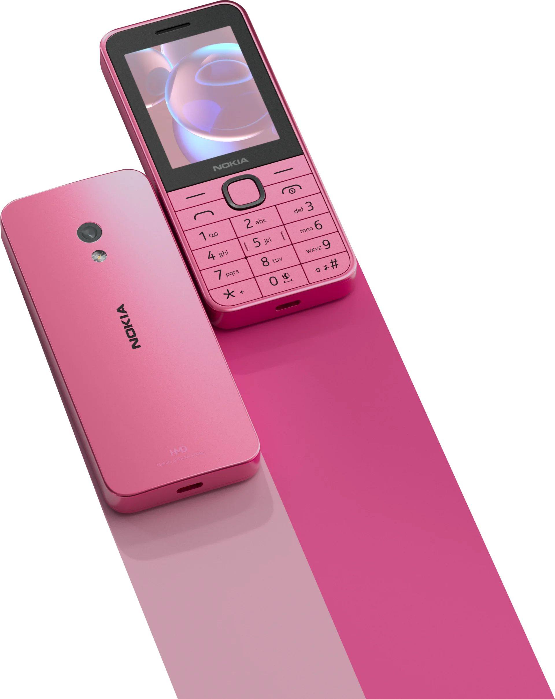 Nokia 225 4G (2024) feature phone in Pink