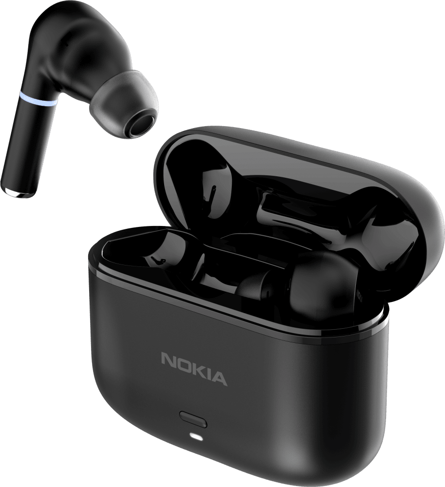 Schwarz Nokia Clarity Earbuds 2 Pro von Vorderseite vergrößern
