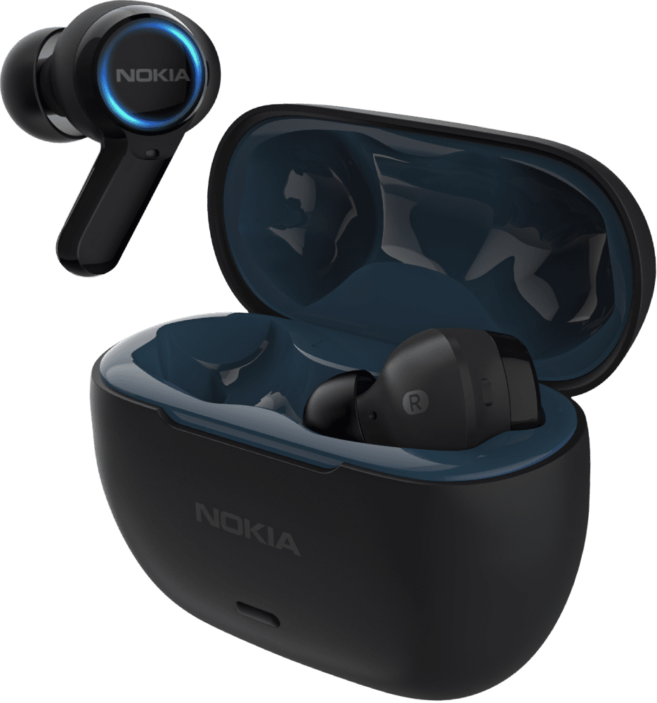 Ampliar Audífonos inalámbricos Nokia Clarity Pro Black blue desde Frontal