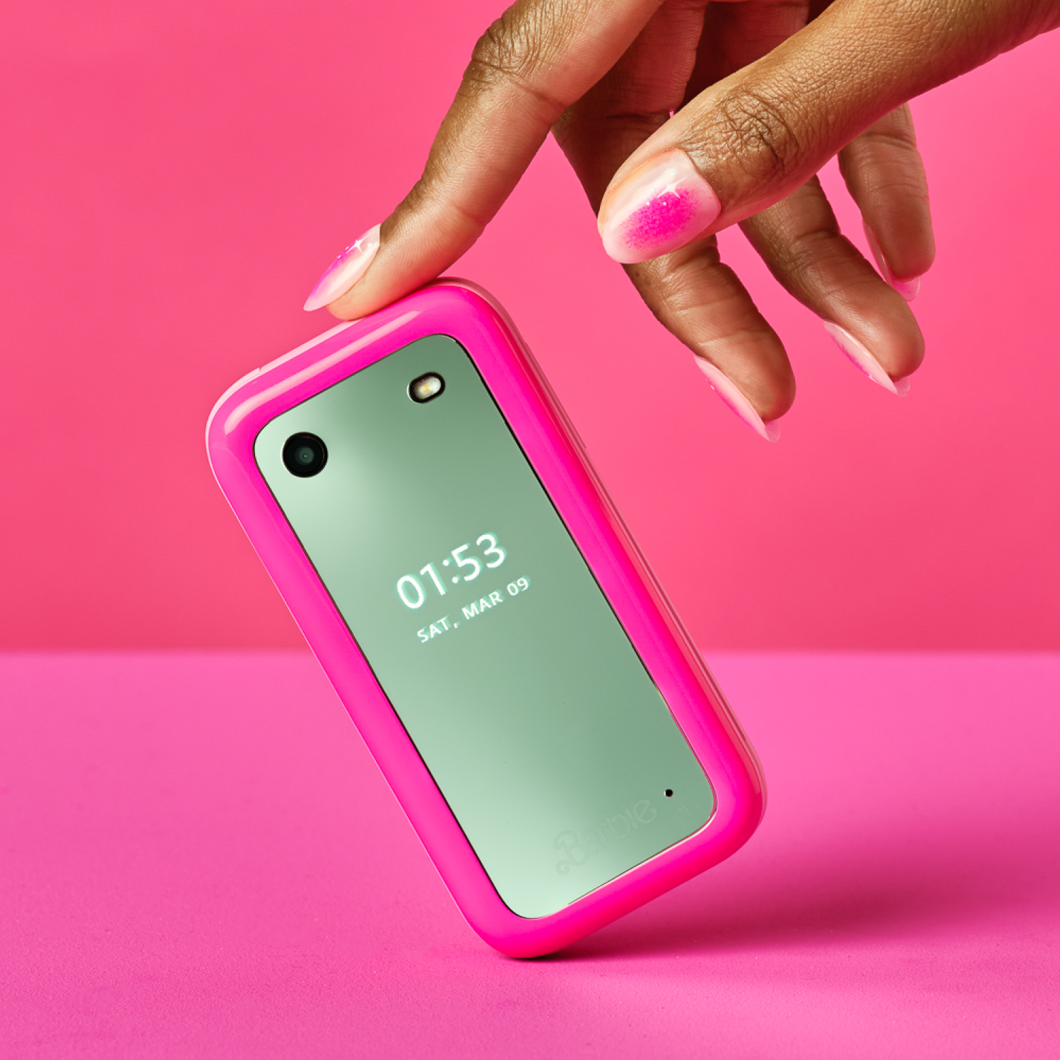 Limited Edition Barbie Flip shops Phone Mirror